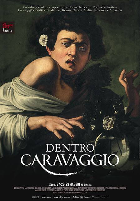 Dentro Caravaggio Locandina documentario