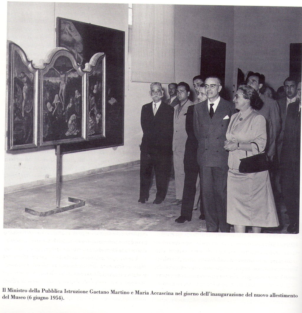 Maria Accascina e Gaetano Marino Inaugurazione Museo Messina