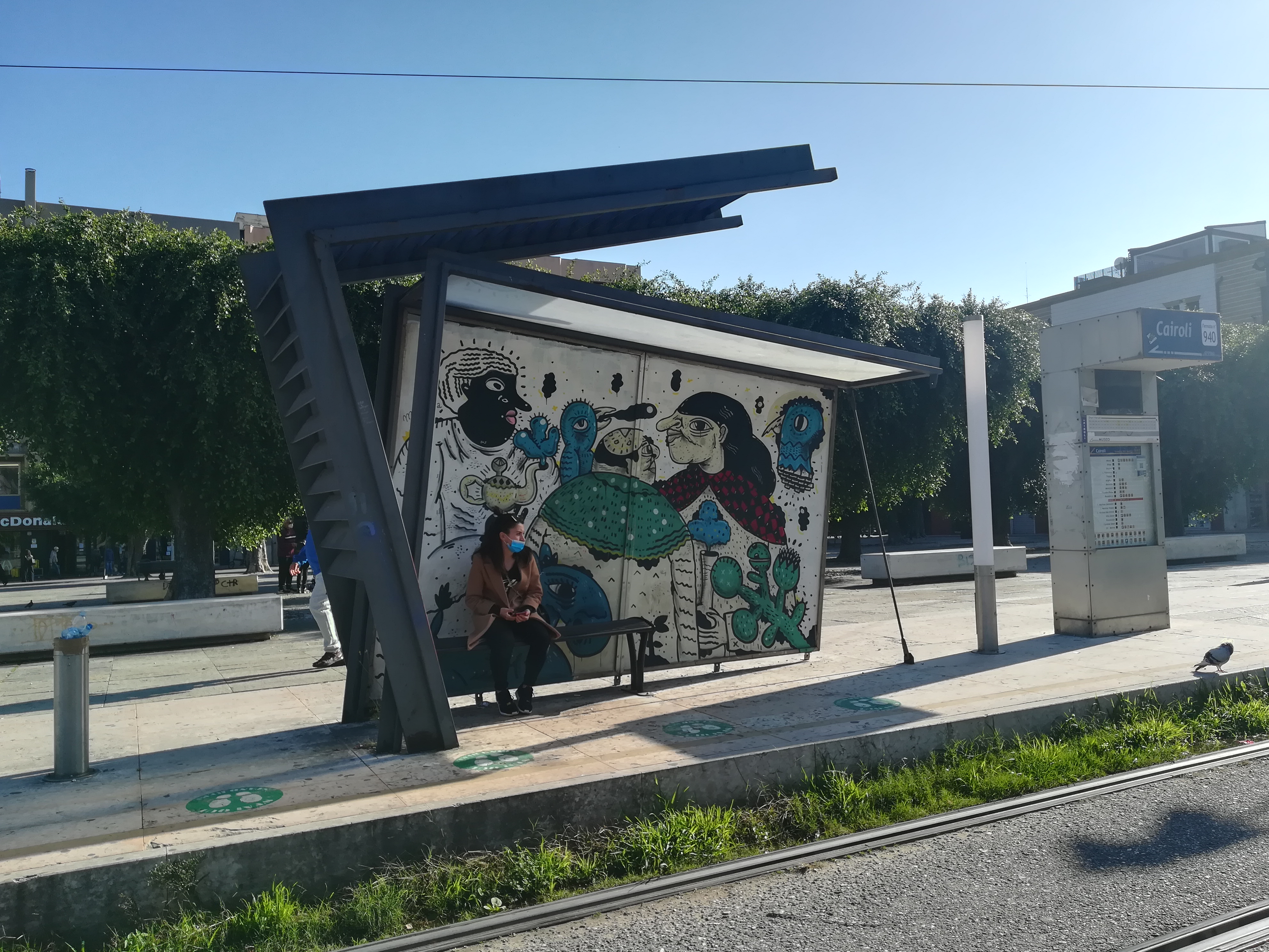 Piazza Cairoli - la convivenza delle religioni a Messina nell'anno 1000 - Tofi - Distrart - Messina
