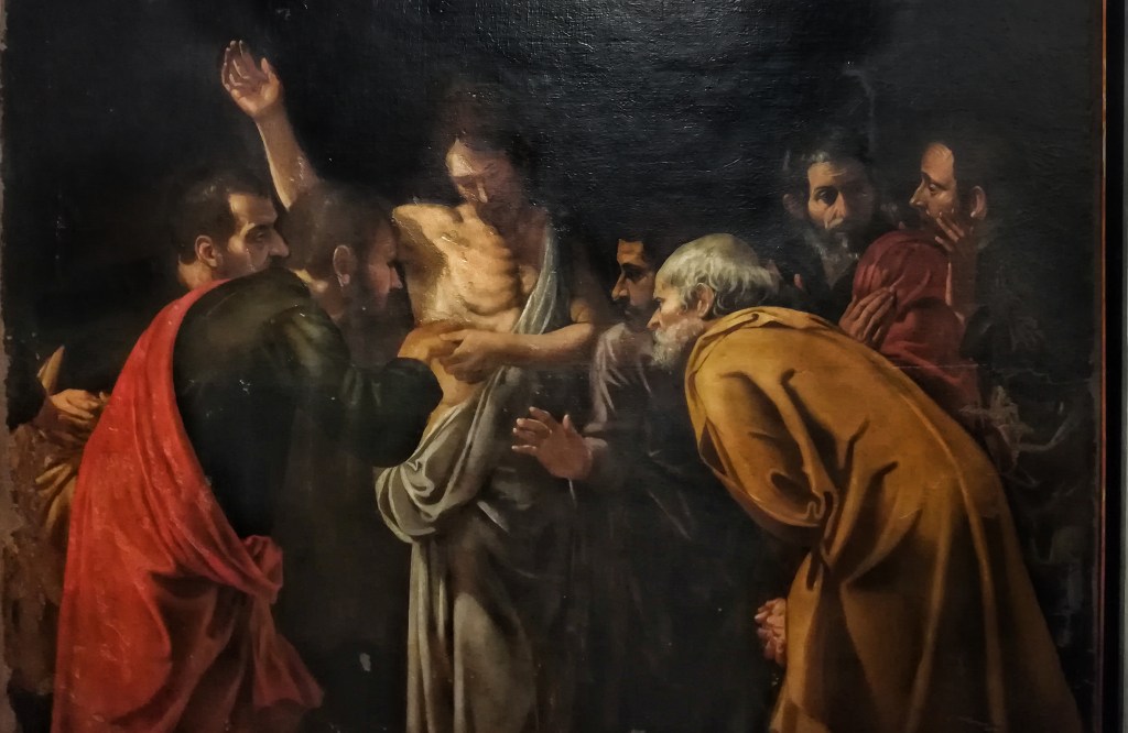 Incredulità di San Tommaso - Alonzo Rodriguez - MuMe- Museo rerionale di Messina - Messina